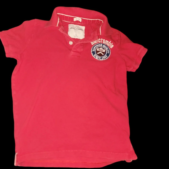 abercrombie kids Other - Boys Abercrombie Kids Red Polo Size Large